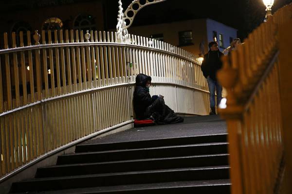 Number of rough sleepers in Dublin rises 46 to 156 since spring