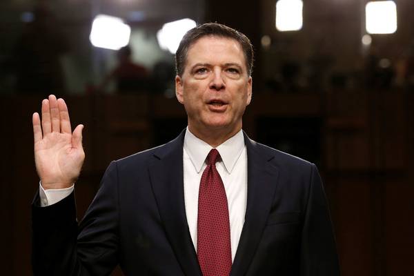 Former FBI chief James Comey signs $2m book deal