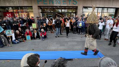 Extinction Rebellion protesters storm Penneys and Brown Thomas