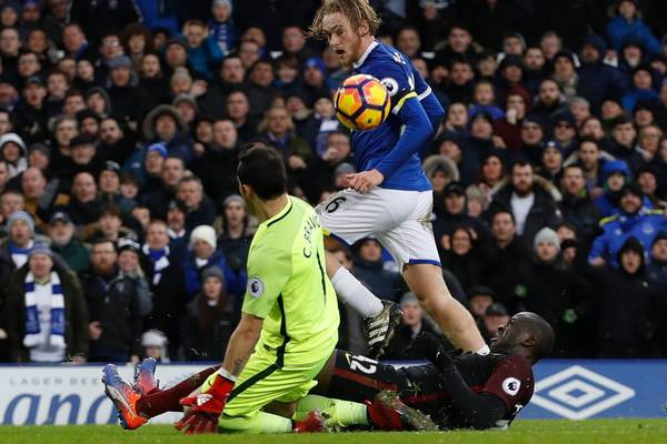 Tom Davies inspired Everton add to Manchester City’s woes
