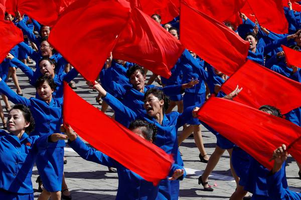 Military parade marks 70th anniversary of North Korean regime
