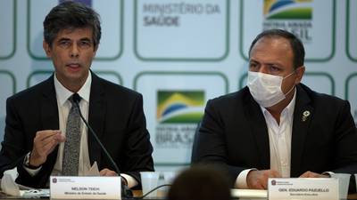 Coronavirus: Second Brazilian health minister quits in month as cases soar