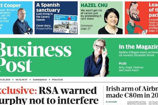 Business Post cuts pay for staff by up to 15%
