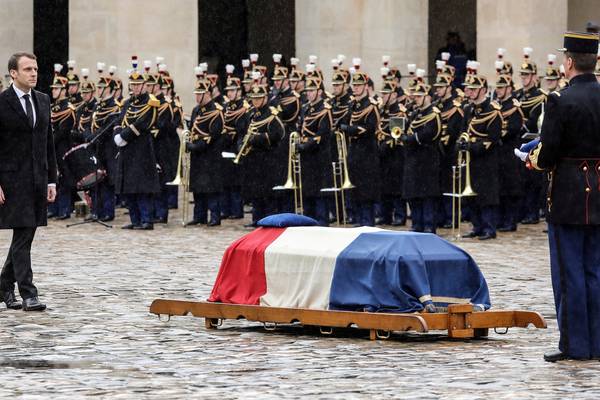 France holds state funeral for police hero of Trèbes siege