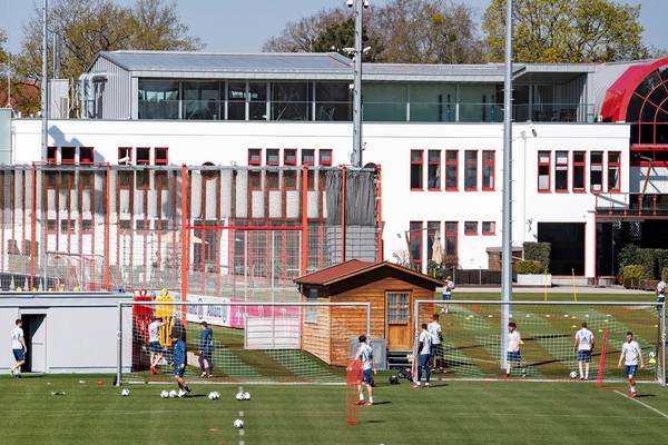 German clubs resume training amid tight virus restrictions