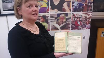 Better late than never? Library book due  in 1949 returned