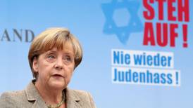 Merkel vows to fight anti-Semitism at home