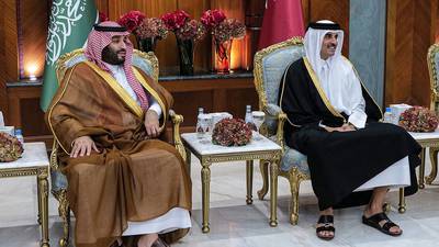 Saudi crown prince seeks to normalise relations with Gulf rulers