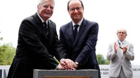 French and German leaders commemorate start of WW1
