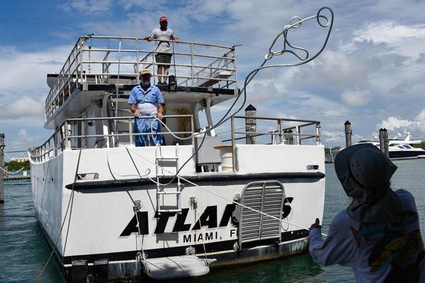 Hurricane Dorian: ‘I will not get off this boat during the hurricane for any reason’