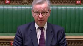 Gloating Gove seeks grace period as protocol problems exceed ‘teething’ troubles