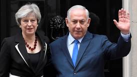 Palestinians protest on Balfour centenary as Netanyahu visits London