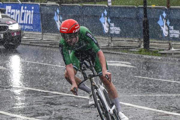 Ben Healy a fine 15th in world championship time trial