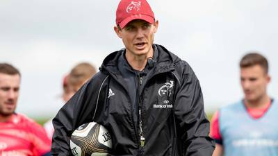 Stephen Larkham coming into Munster ‘to make a change’