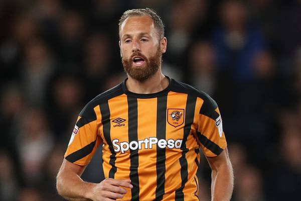Irish in action: David Meyler rescues a late point for Hull