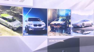 Paris motor show: BMW outlines its electric model plans