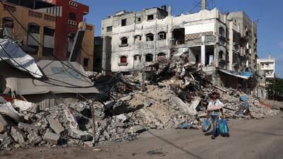 Gaza: At least 35 killed after Israeli air strikes on camp for displaced people in Rafah