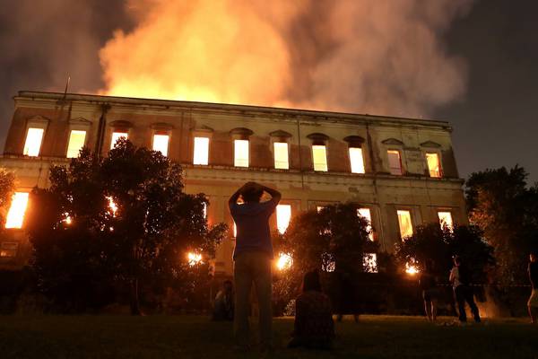 Brazil museum fire: ‘It is as if the Louvre had burnt down’