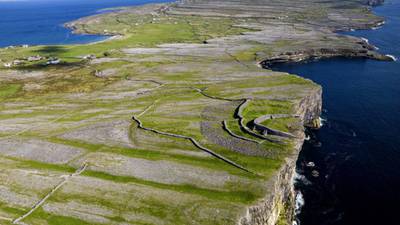 Emergency works carried out at Dun Aengus monument