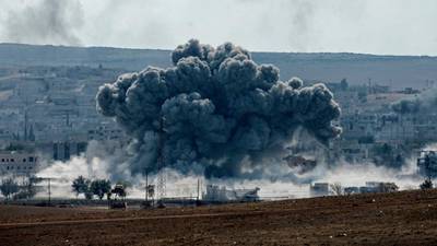 US-led air strikes hit al-Qaeda affiliate in Syria