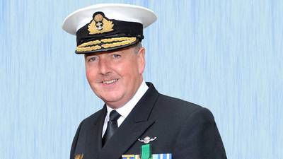 Leading Defence Forces role for Naval Service leader