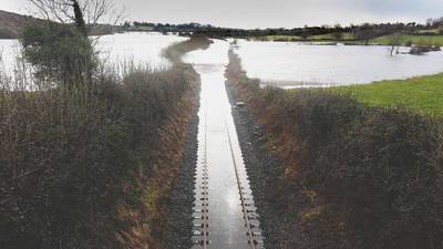 Flooded railway track to reopen despite locals’ concerns