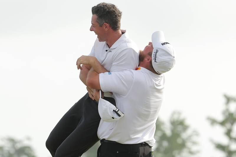 Rory McIlroy and Shane Lowry take Zurich Classic title after play-off