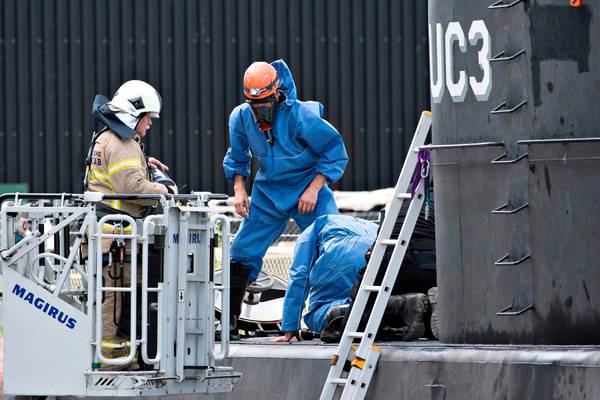 Danish police find no trace of missing journalist in sunken submarine