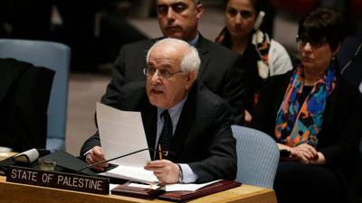 UN Security Council rejects Palestine resolution
