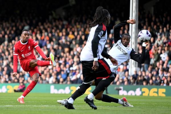 Gravenberch and Jota keep Liverpool in title race with victory at Fulham