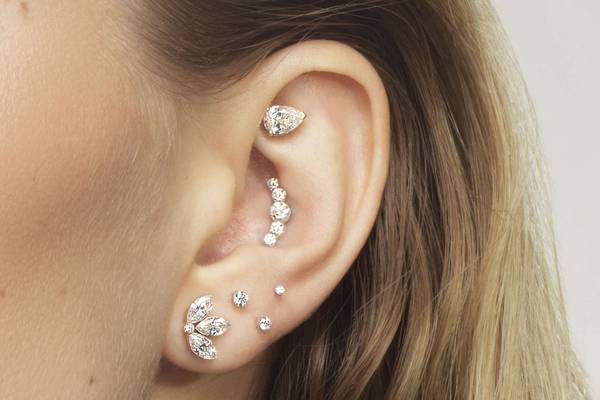 Can you can pull off the mid-life multiple ear piercing? Maria Tash says you can