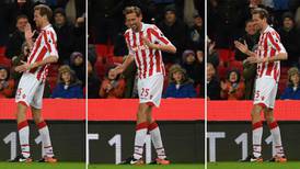 Peter Crouch’s 100th Premier League goal not enough for Stoke