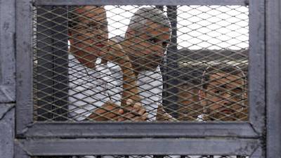 Al Jazeera journalists sentenced to seven years in Egyptian prison