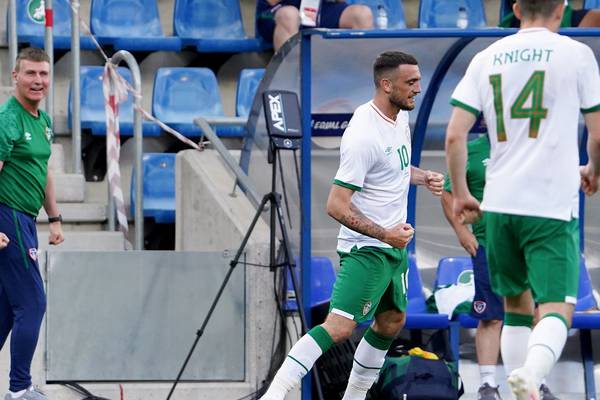 Troy Parrott’s double saves Ireland’s blushes in Andorra