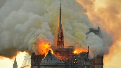 Frank McDonald: I was a visitor to Notre Dame the day it blazed