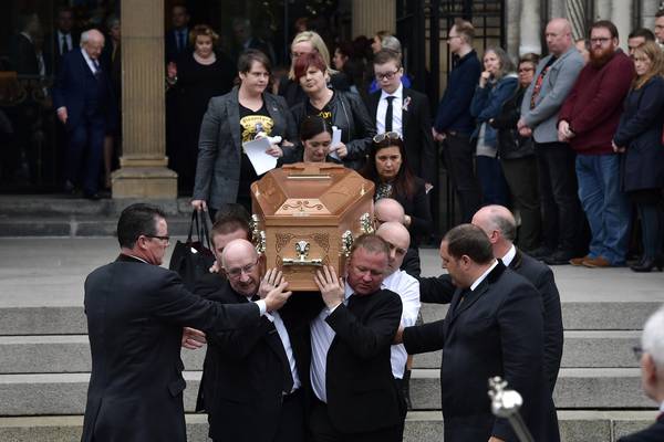‘Determined doggedness’ of Lyra McKee remembered at Belfast funeral
