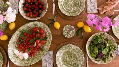 Tablescaping: New Irish brand Acquerello wants to bring colours of the Mediterranean to your table
