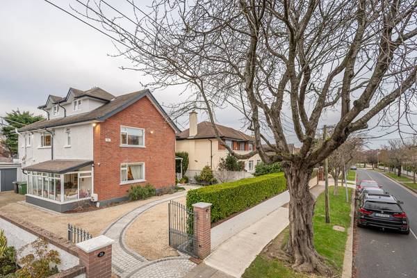Detached Donnybrook home with lots of flexible space for a family, for €2.75m