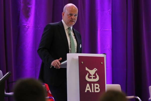 Coronavirus prompts AIB to cancel London unveiling of strategic vision