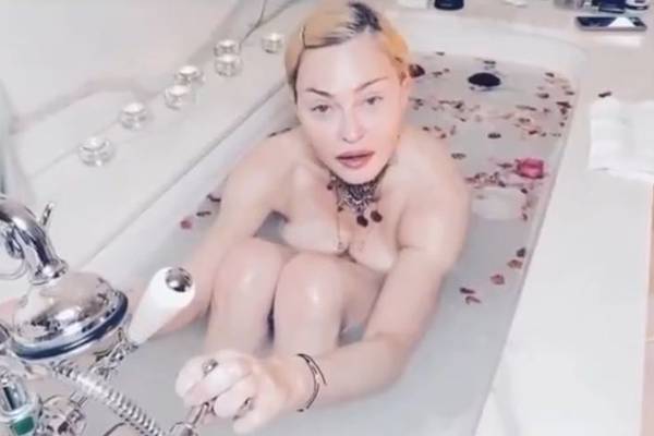 Madonna’s bathtub message: Coronavirus is ‘the great equaliser’