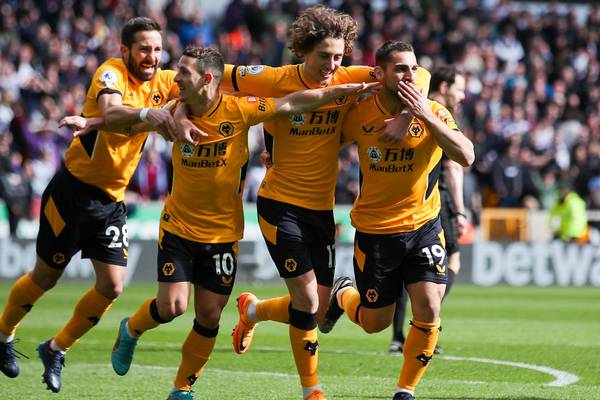 Premier League round-up: Wolves maintain European push as they see off Aston Villa