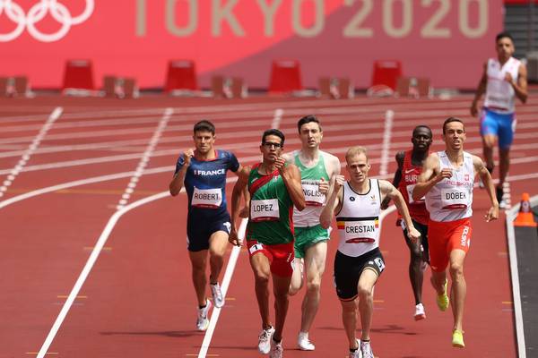 Tokyo 2020 digest: Mark English misses out in 800m as the golf hots up