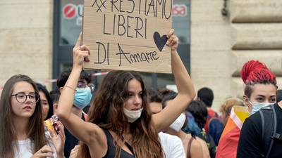 Lagging behind Europe: Fight over LGBT rights divides Italy