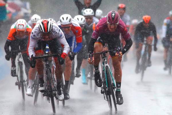 Pascal Ackermann powers to second stage win in Giro d’Italia