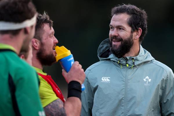 Andy Farrell staying calm amid pressure to end first year in charge on a high
