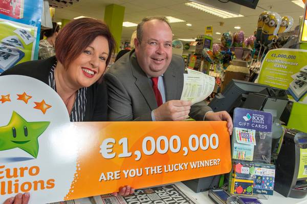 Winning €1m EuroMillions prize goes unclaimed in Co Cork