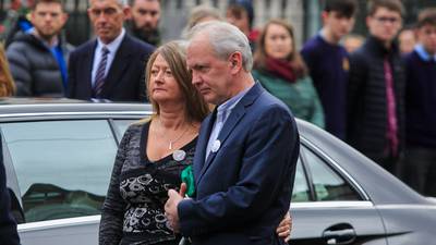 Mourners gather for Mansion House funeral of Luas-death cyclist