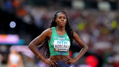 Rhasidat Adeleke pulls out of Irish women’s 4x400m relays at World Championships
