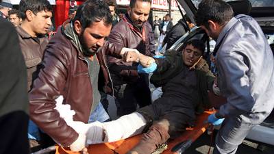 Afghan government in disarray after ambulance bomb massacre