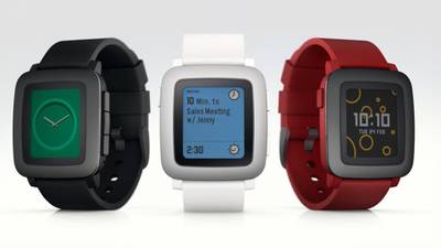 Look out Apple here comes the Pebble watch